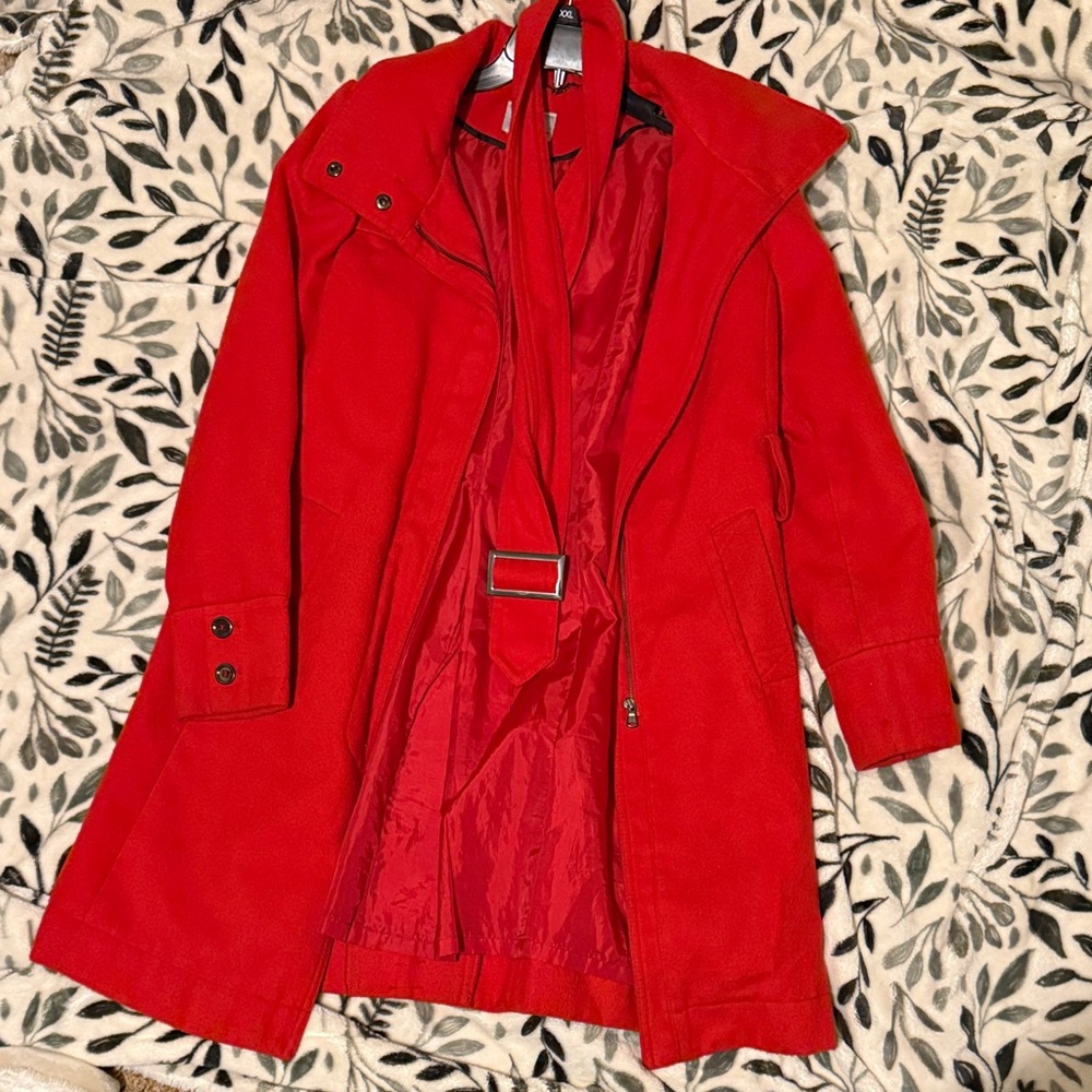 Stylish Red Women's Coat